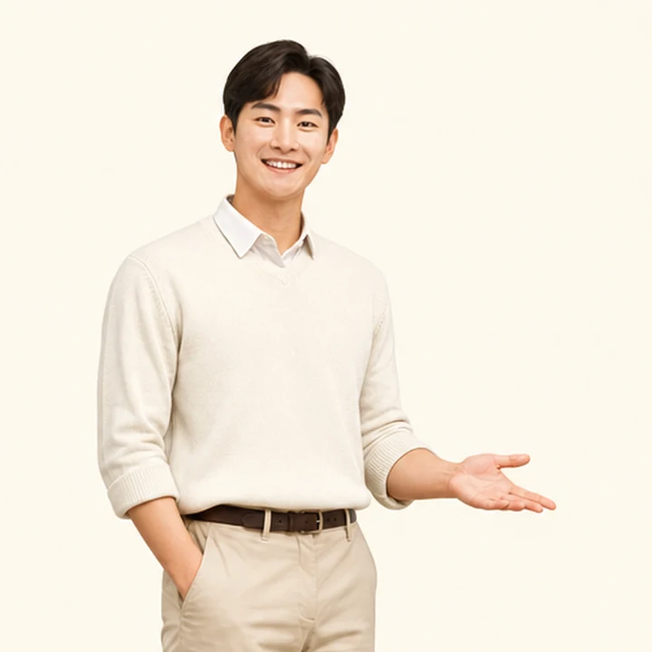 신용불량자 QM6 장기렌트 상담 신청을 안내하는 담당자